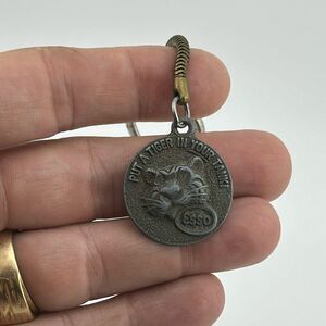 Vintage Esso key chain
